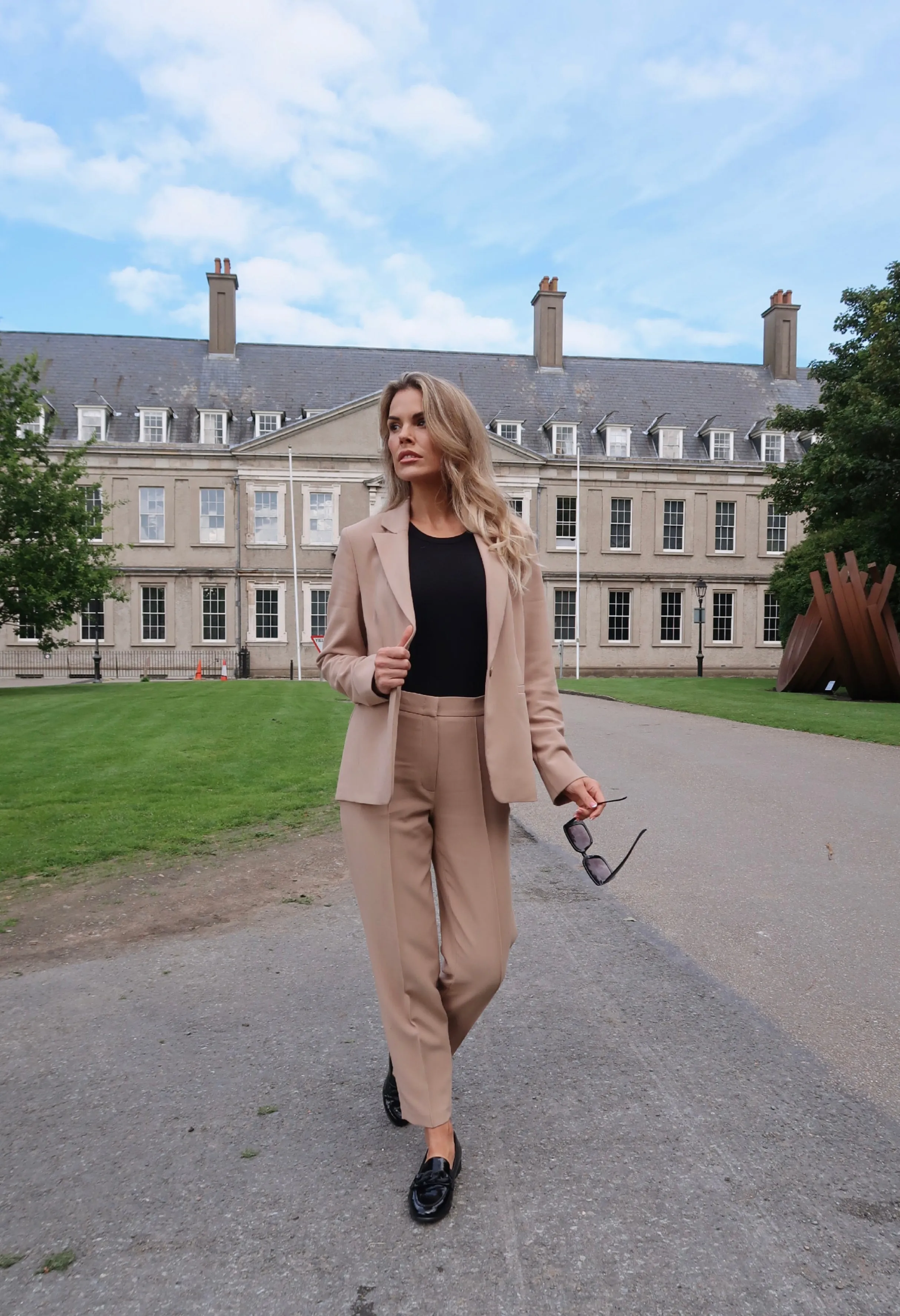 7/8-Length Stretch Trousers
