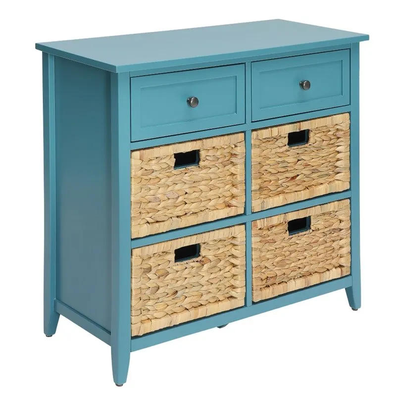 ACME Flavius Console Table in Teal 97418