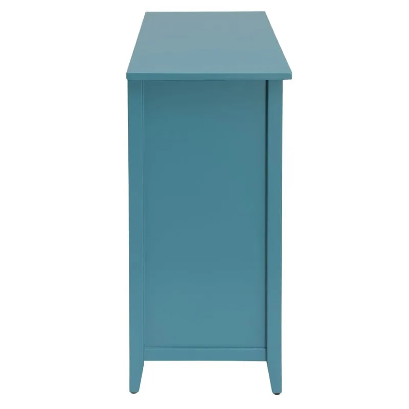 ACME Flavius Console Table in Teal 97418