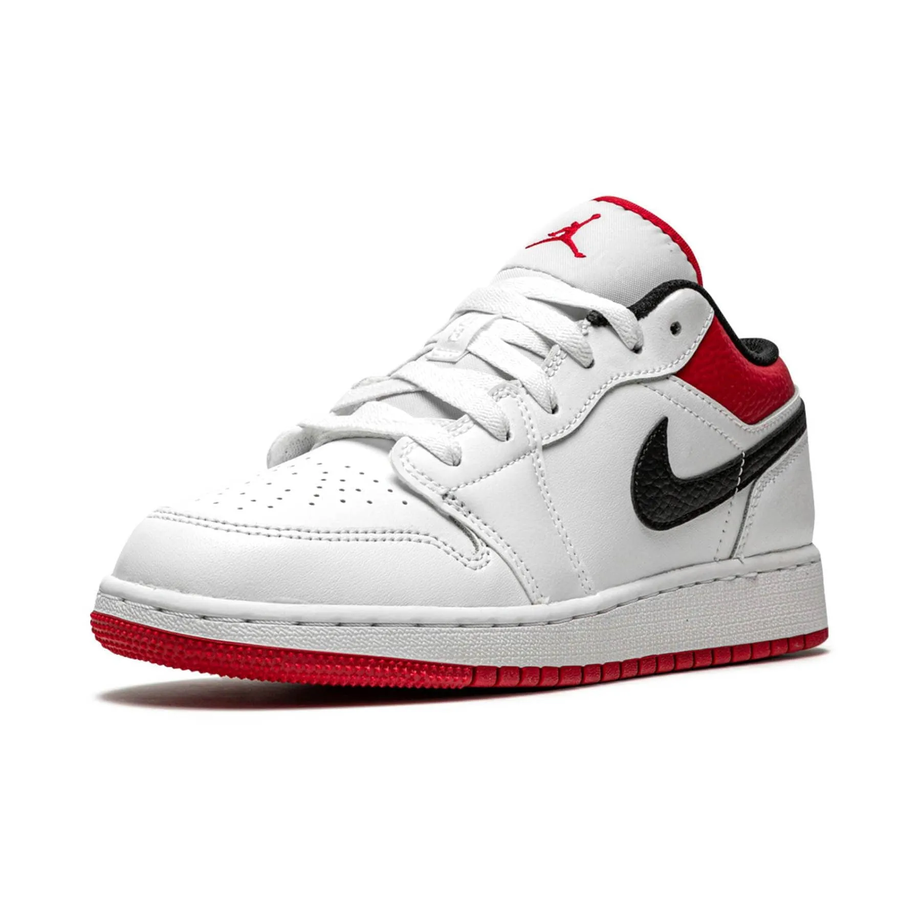 Air Jordan 1 Low GS 'White Gym Red'