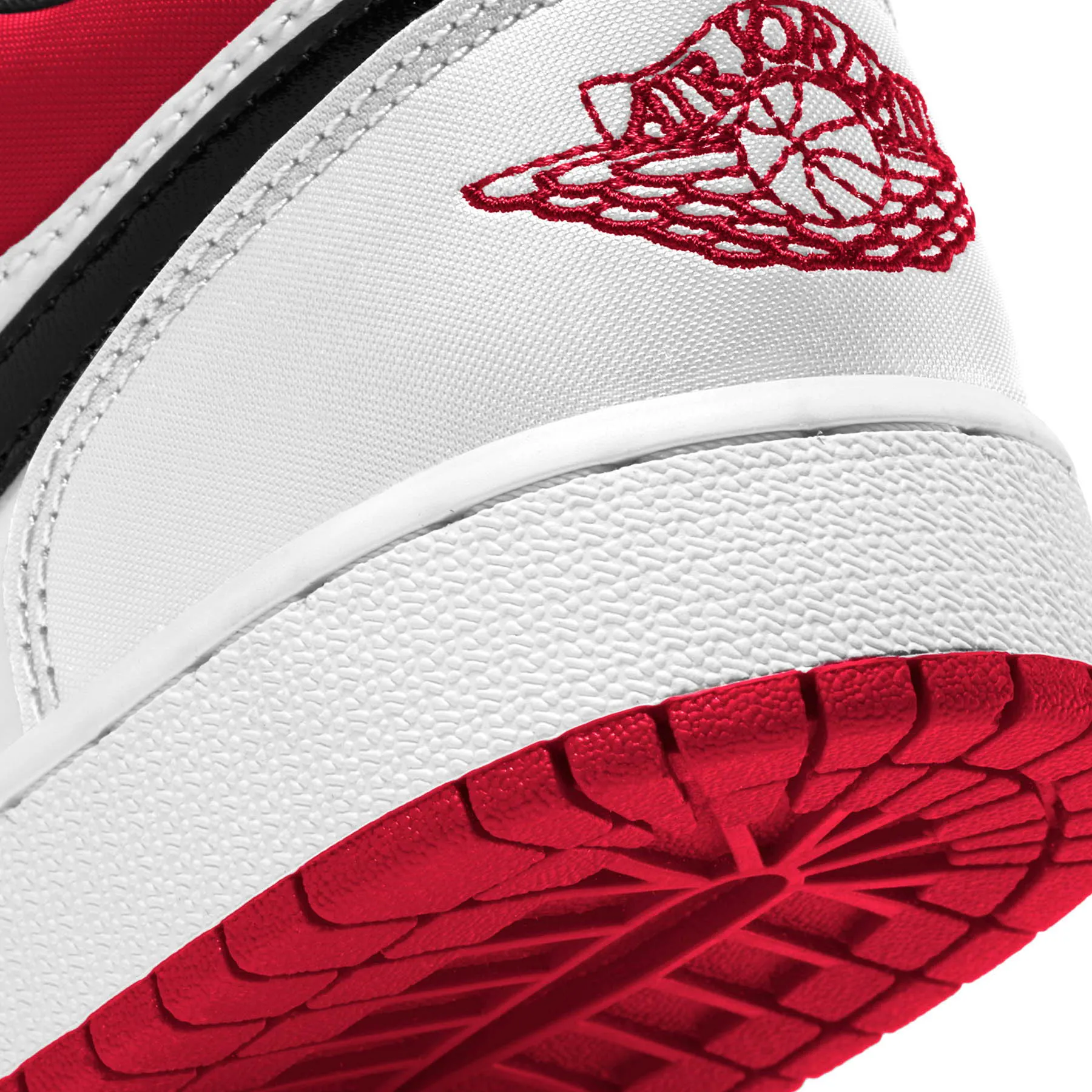 Air Jordan 1 Low GS 'White Gym Red'
