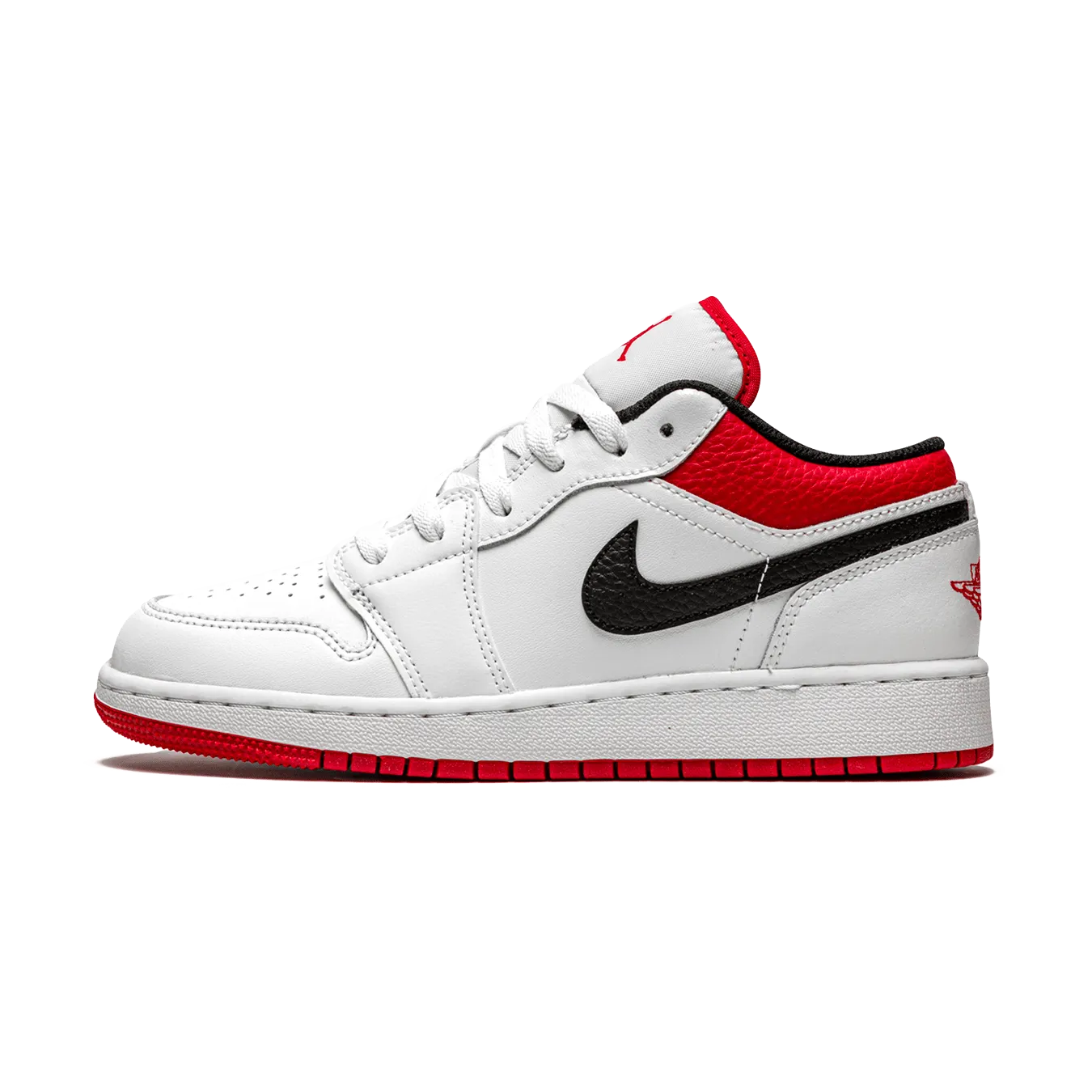 Air Jordan 1 Low GS 'White Gym Red'