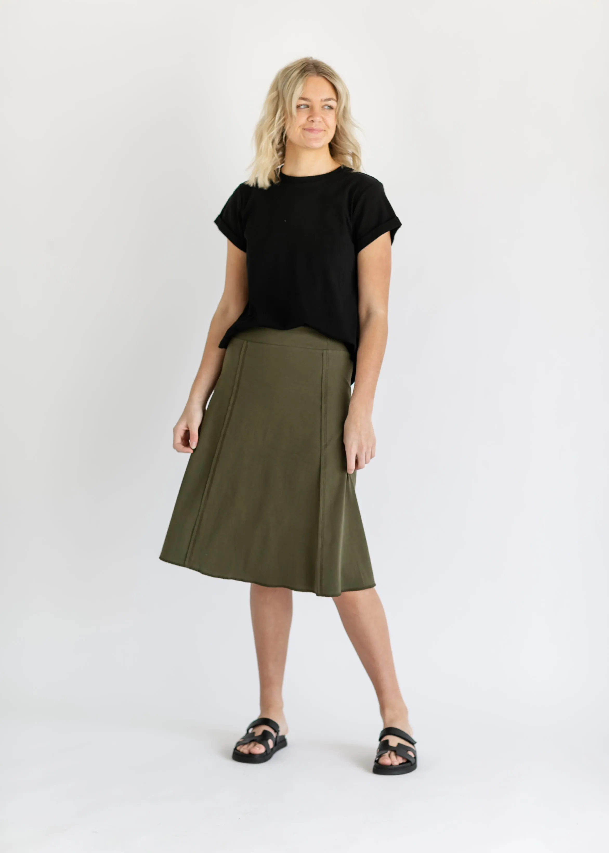 Allie Knit Midi Skirt