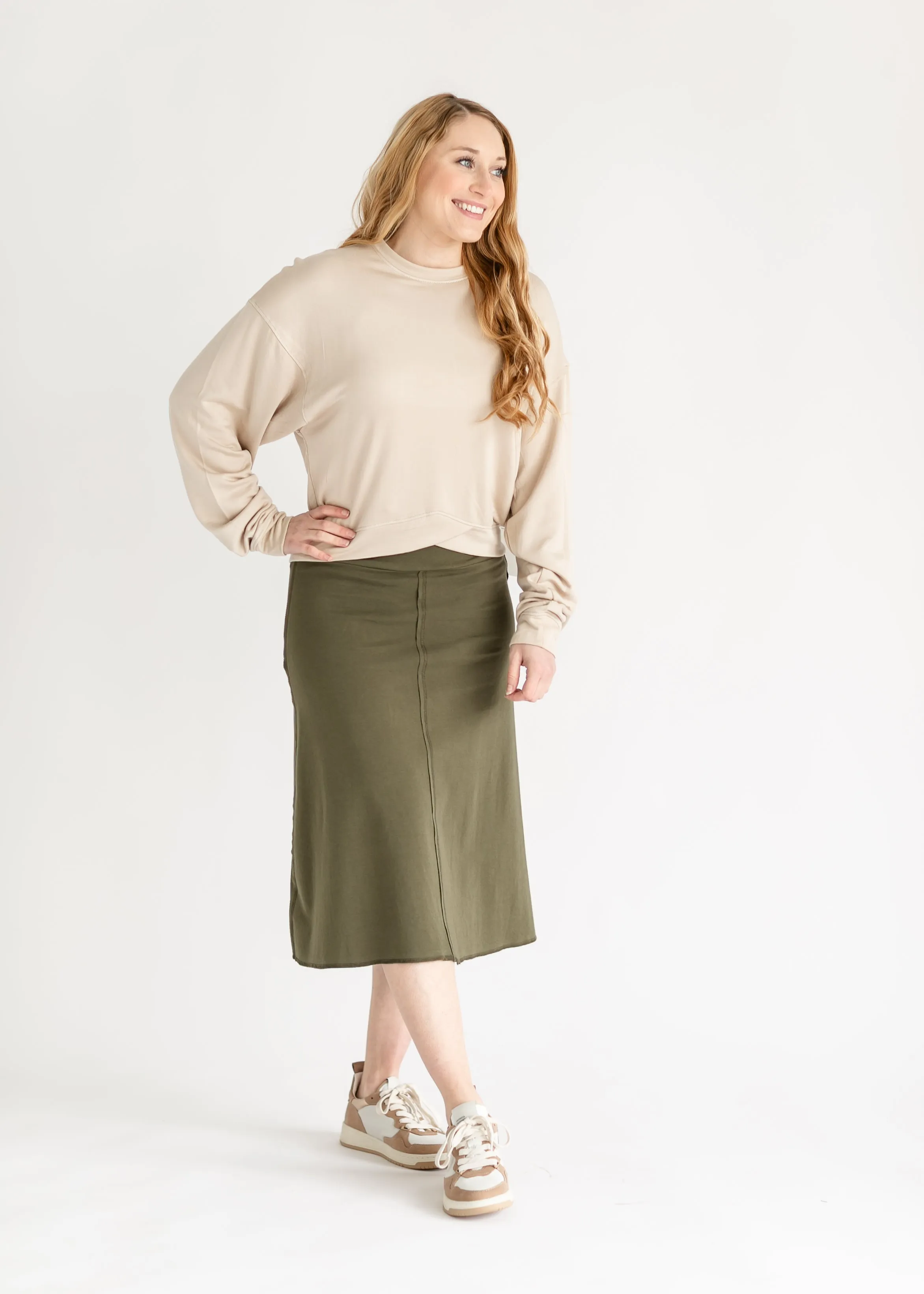 Allie Knit Midi Skirt
