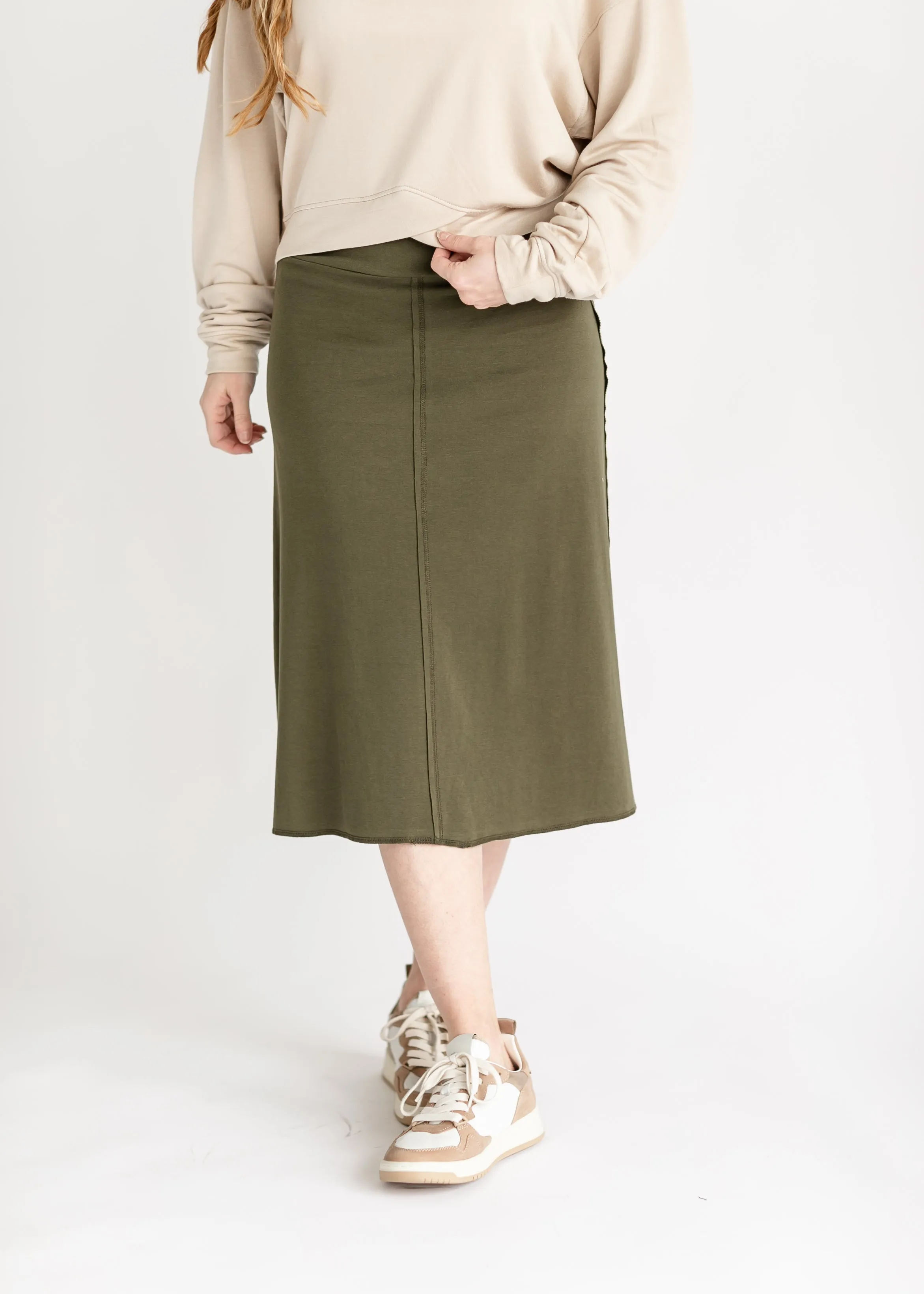 Allie Knit Midi Skirt