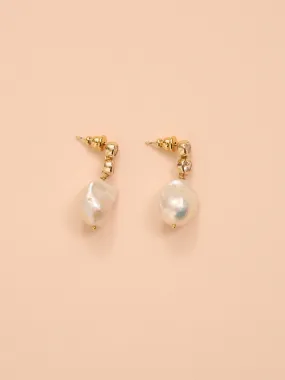 Amber Sceats Valletta Earrings in Gold