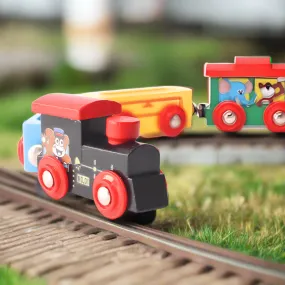 Animals Magnetic Train with 4 layers for Kids Age 3 