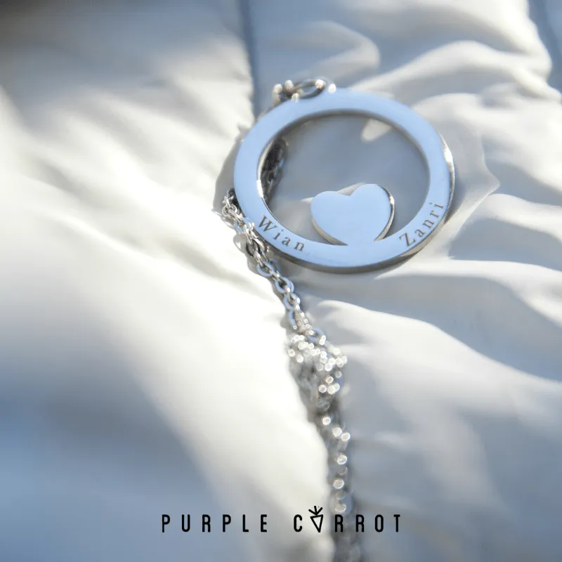 Anniversary Heart Necklace