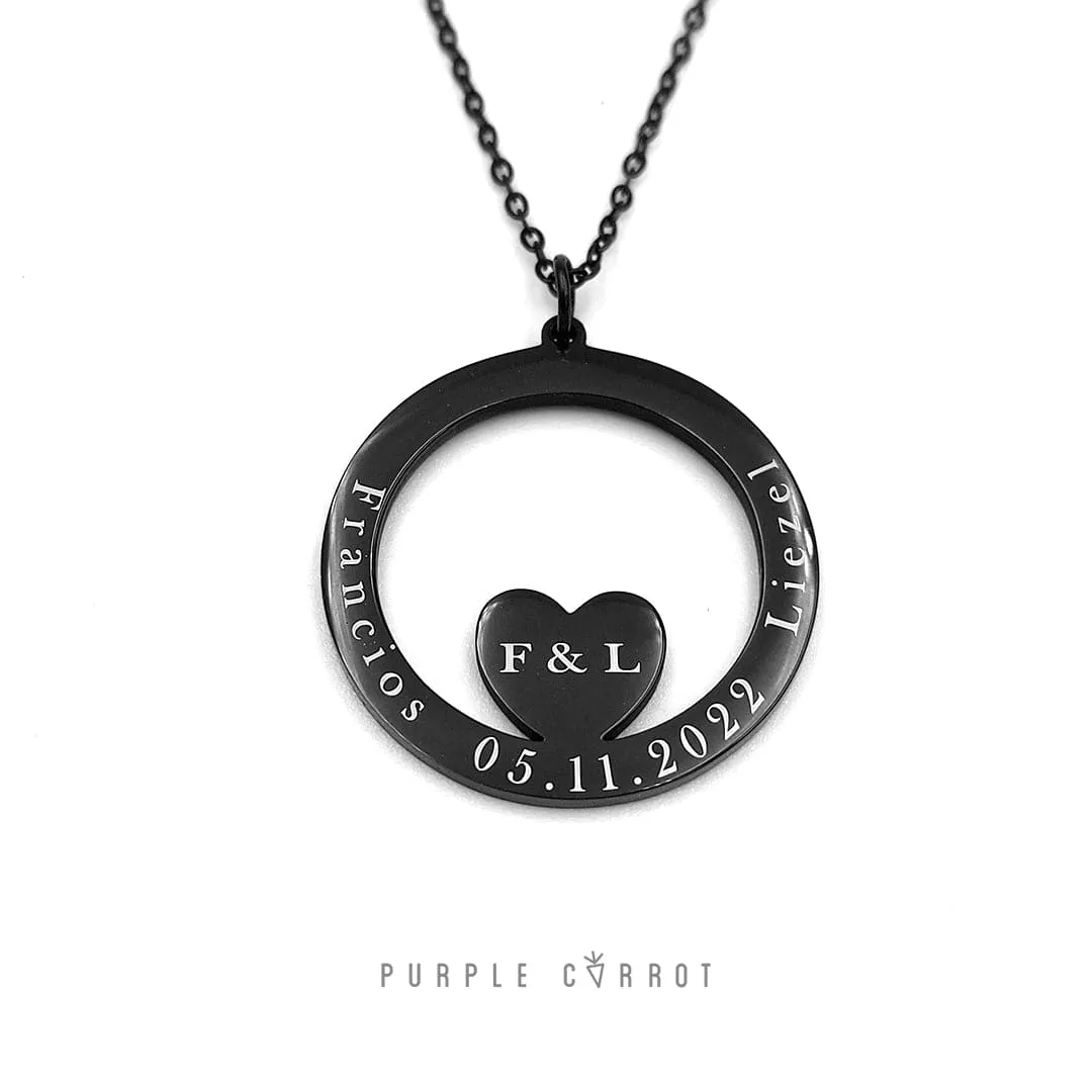 Anniversary Heart Necklace