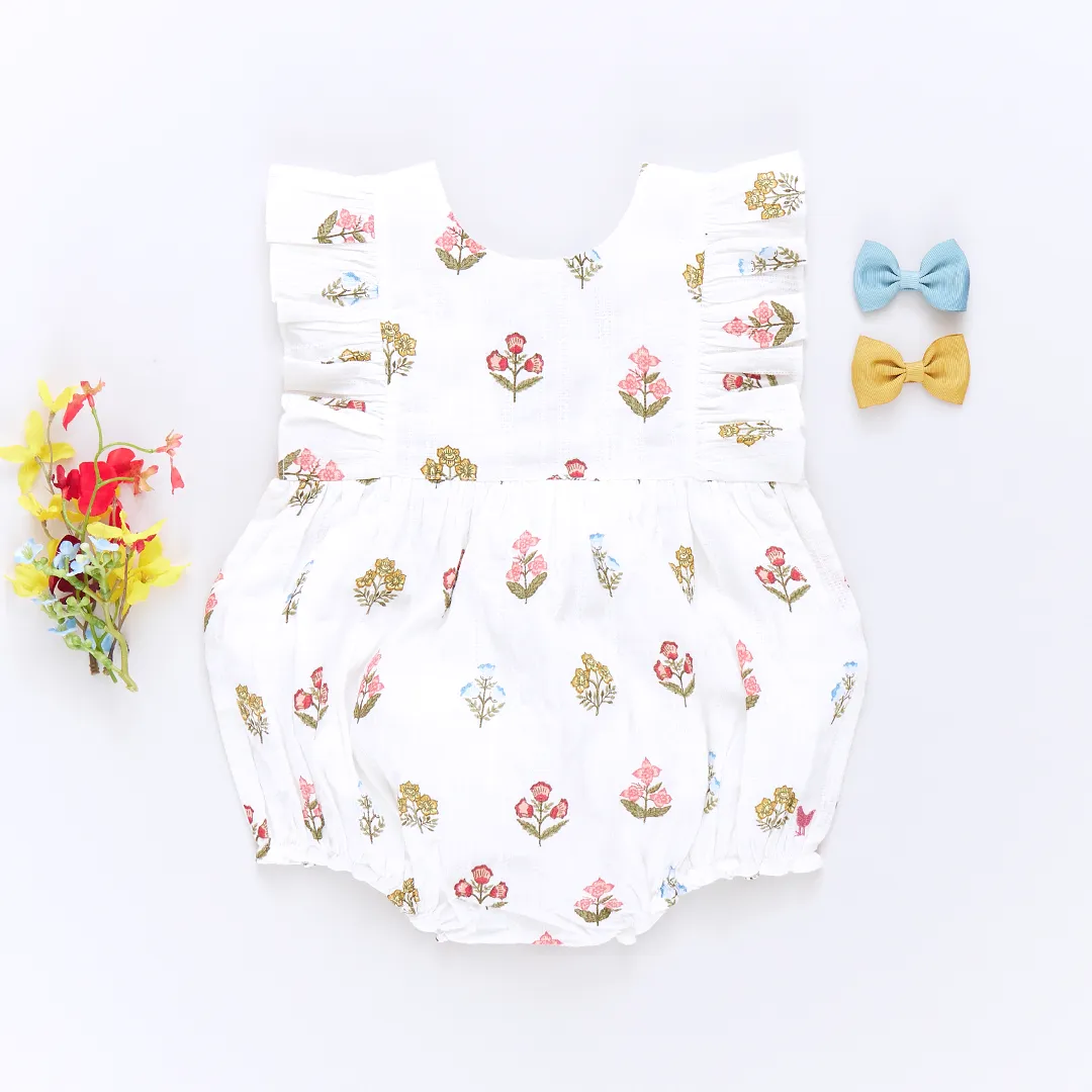 Baby Girls Marceline Bubble - Wildflower Floral