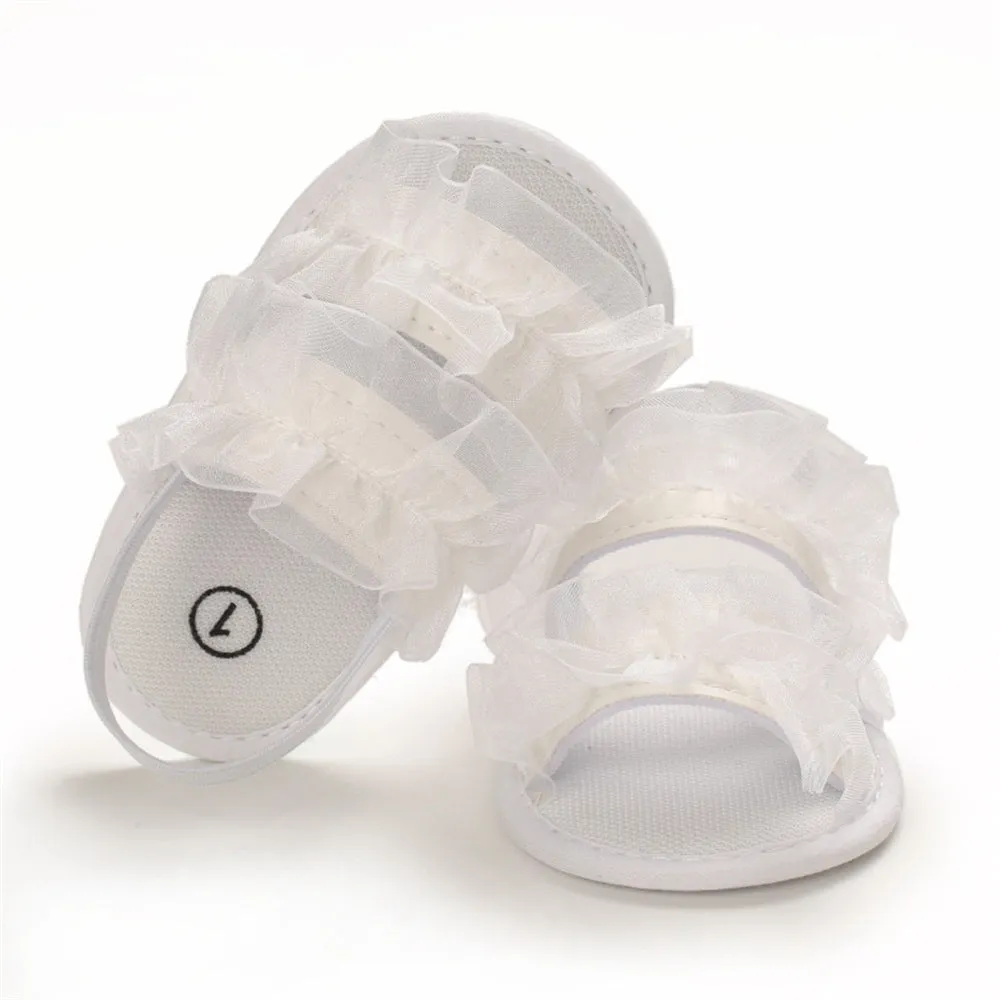 Baby Girls Mesh Solid Fashion Sandals Wholesale Shoes For Kids