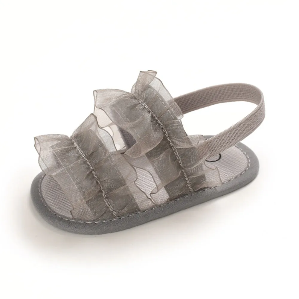 Baby Girls Mesh Solid Fashion Sandals Wholesale Shoes For Kids