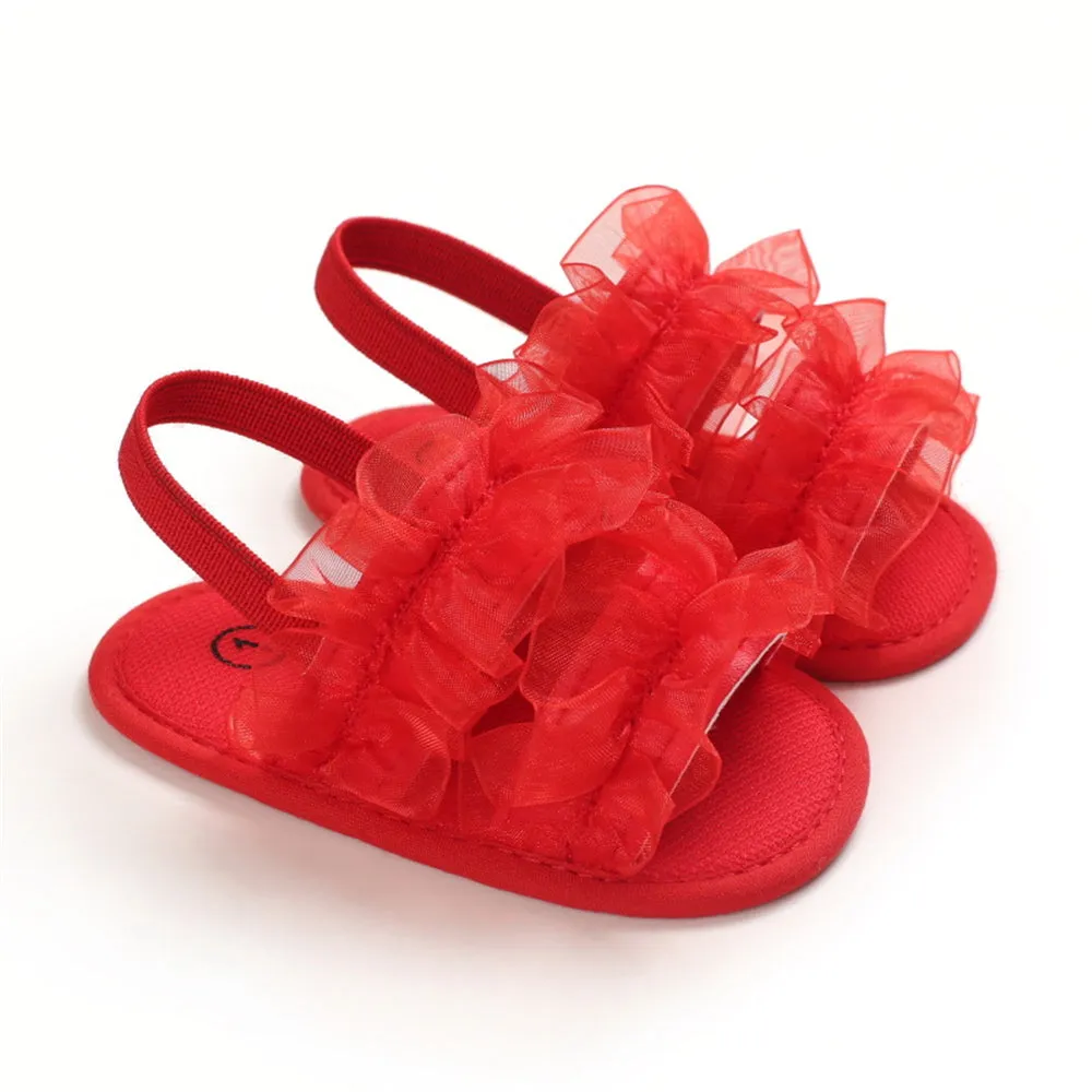 Baby Girls Mesh Solid Fashion Sandals Wholesale Shoes For Kids