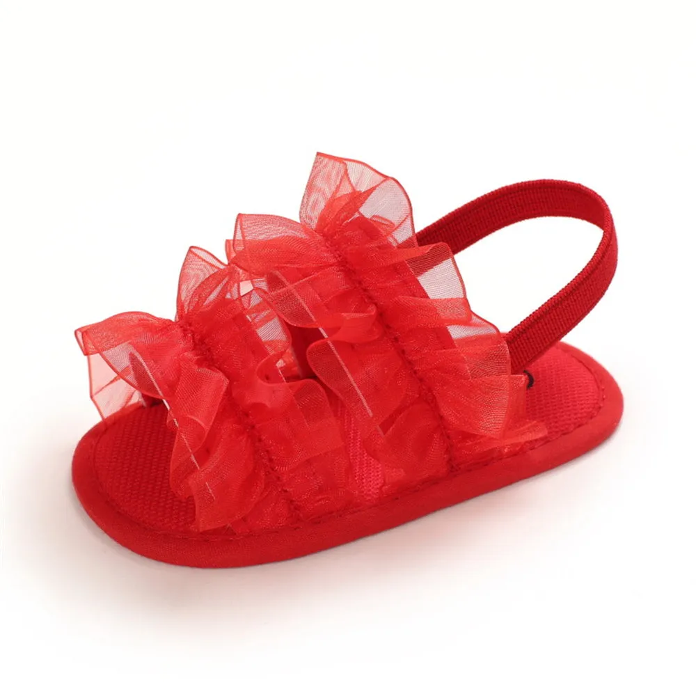 Baby Girls Mesh Solid Fashion Sandals Wholesale Shoes For Kids