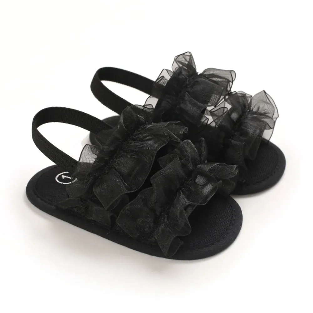 Baby Girls Mesh Solid Fashion Sandals Wholesale Shoes For Kids