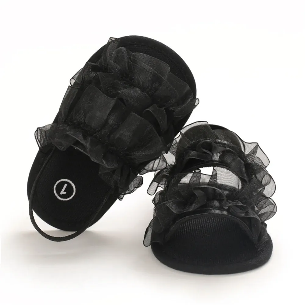 Baby Girls Mesh Solid Fashion Sandals Wholesale Shoes For Kids
