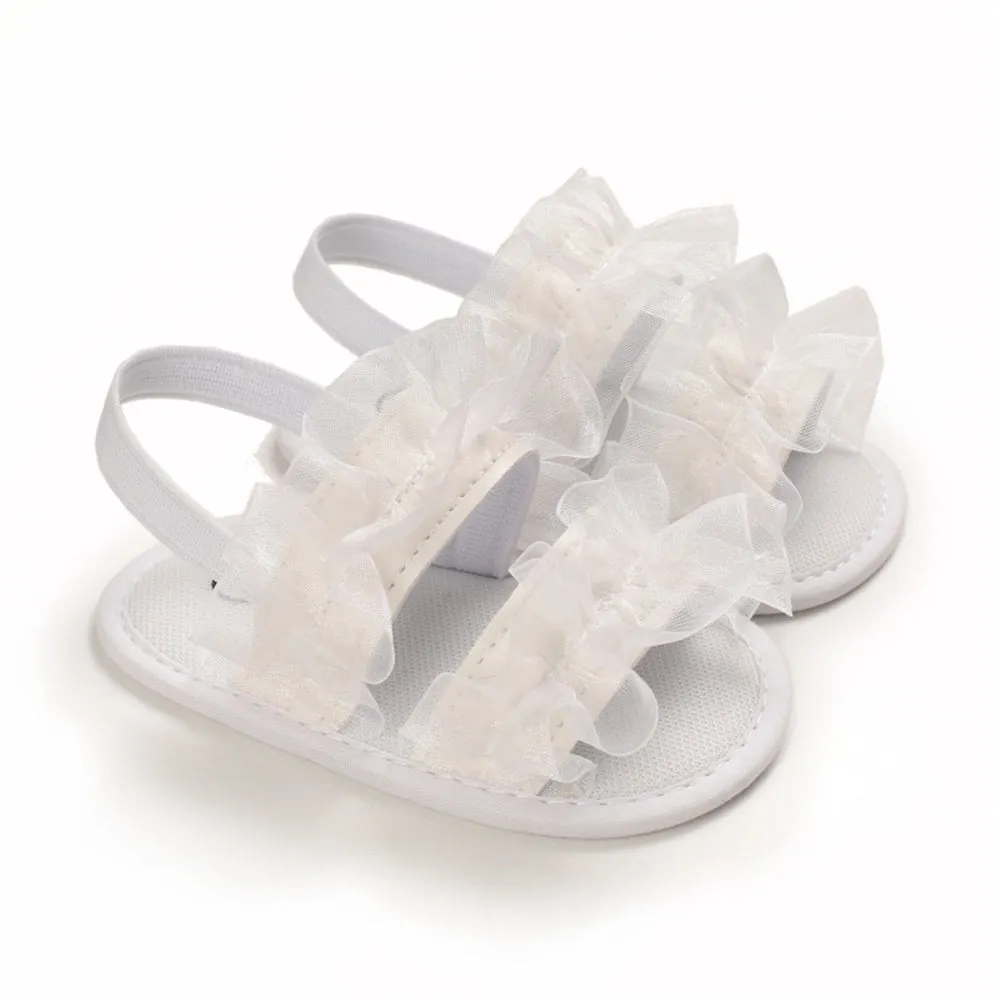 Baby Girls Mesh Solid Fashion Sandals Wholesale Shoes For Kids