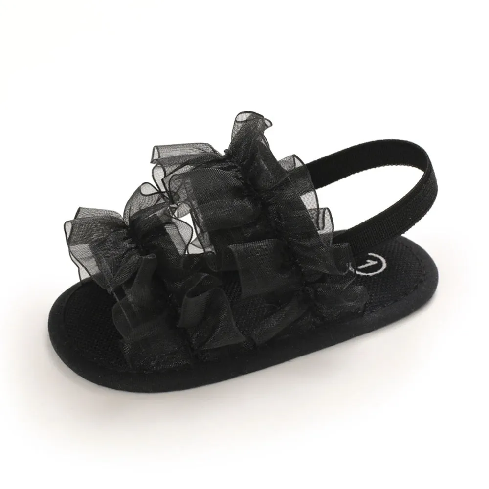 Baby Girls Mesh Solid Fashion Sandals Wholesale Shoes For Kids