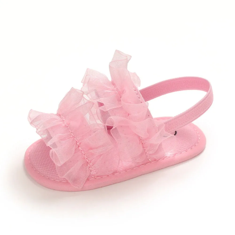 Baby Girls Mesh Solid Fashion Sandals Wholesale Shoes For Kids