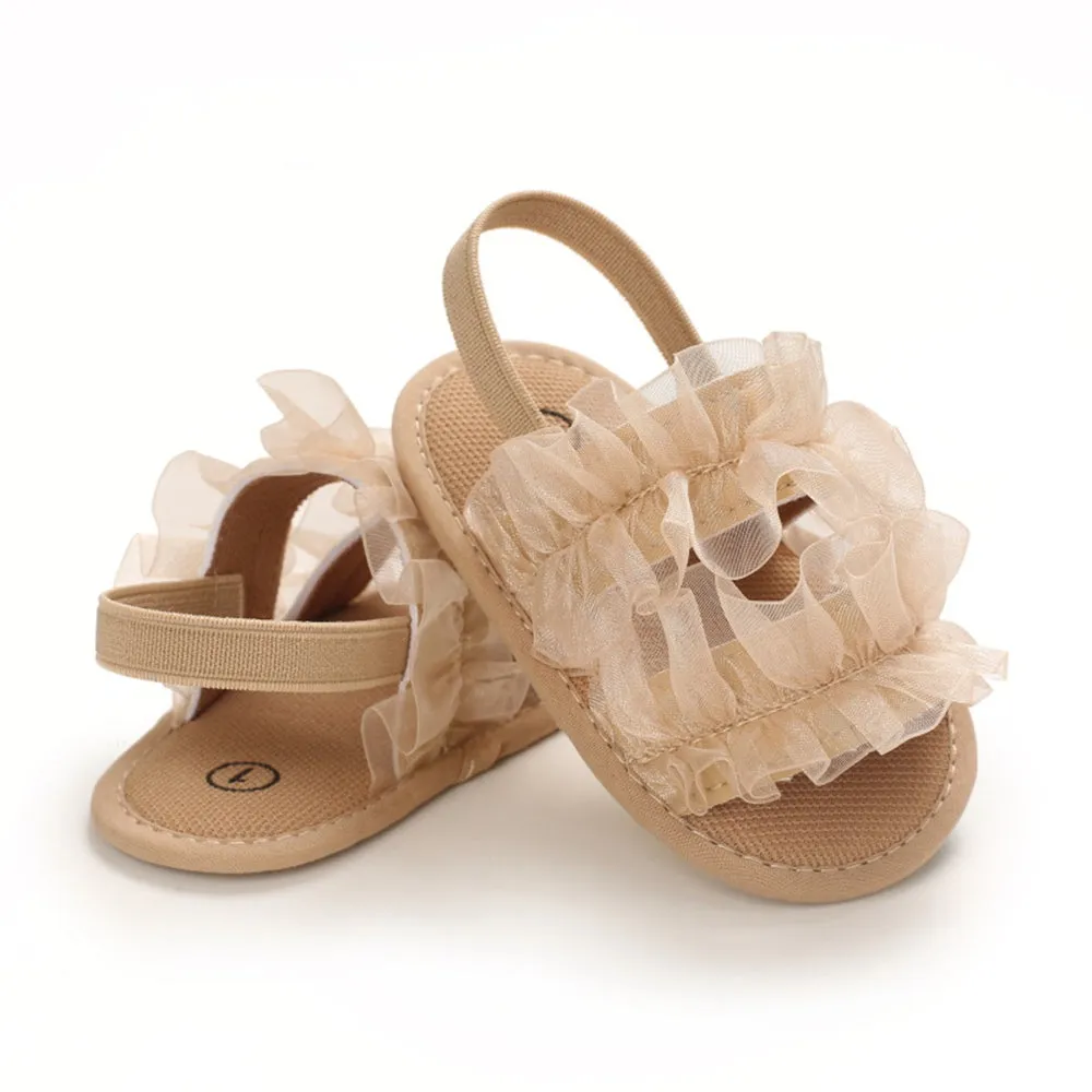 Baby Girls Mesh Solid Fashion Sandals Wholesale Shoes For Kids