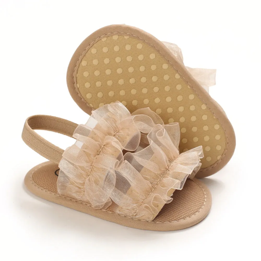 Baby Girls Mesh Solid Fashion Sandals Wholesale Shoes For Kids
