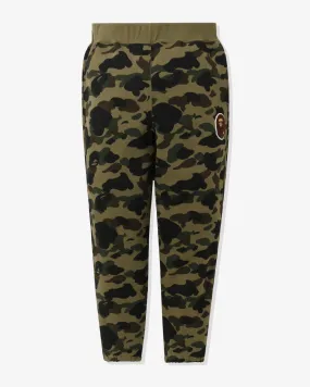 BAPE 1ST CAMO APE HEAD PATCHED SWEAT PANTS