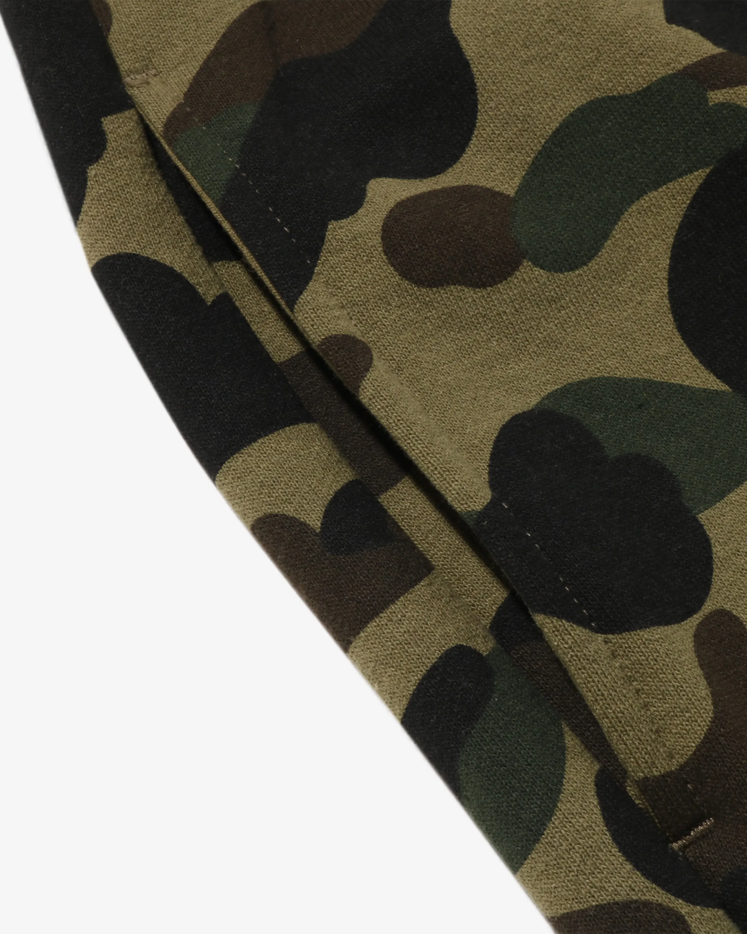 BAPE 1ST CAMO APE HEAD PATCHED SWEAT PANTS