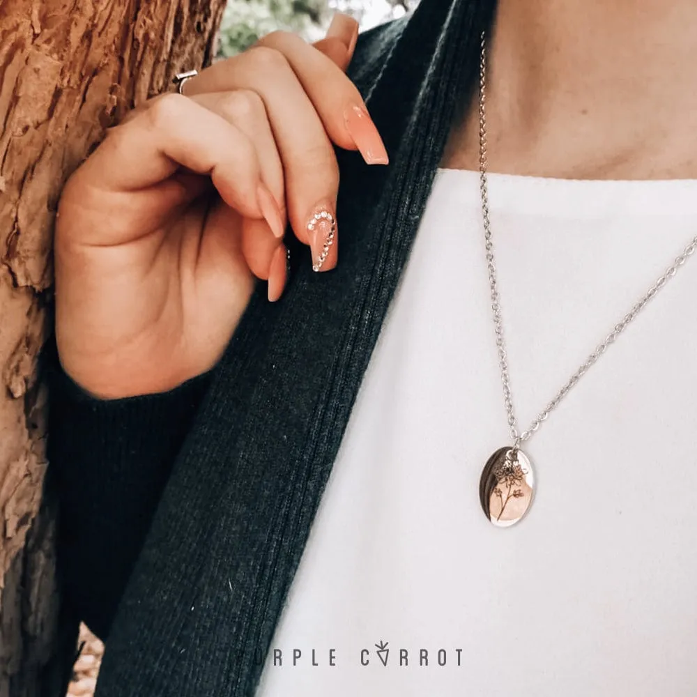Birthday Month Flower Necklace