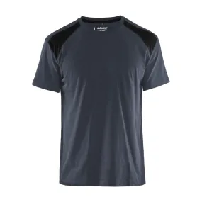 Blaklader 3379 Cotton Two Tone Crew Neck Work T-Shirt