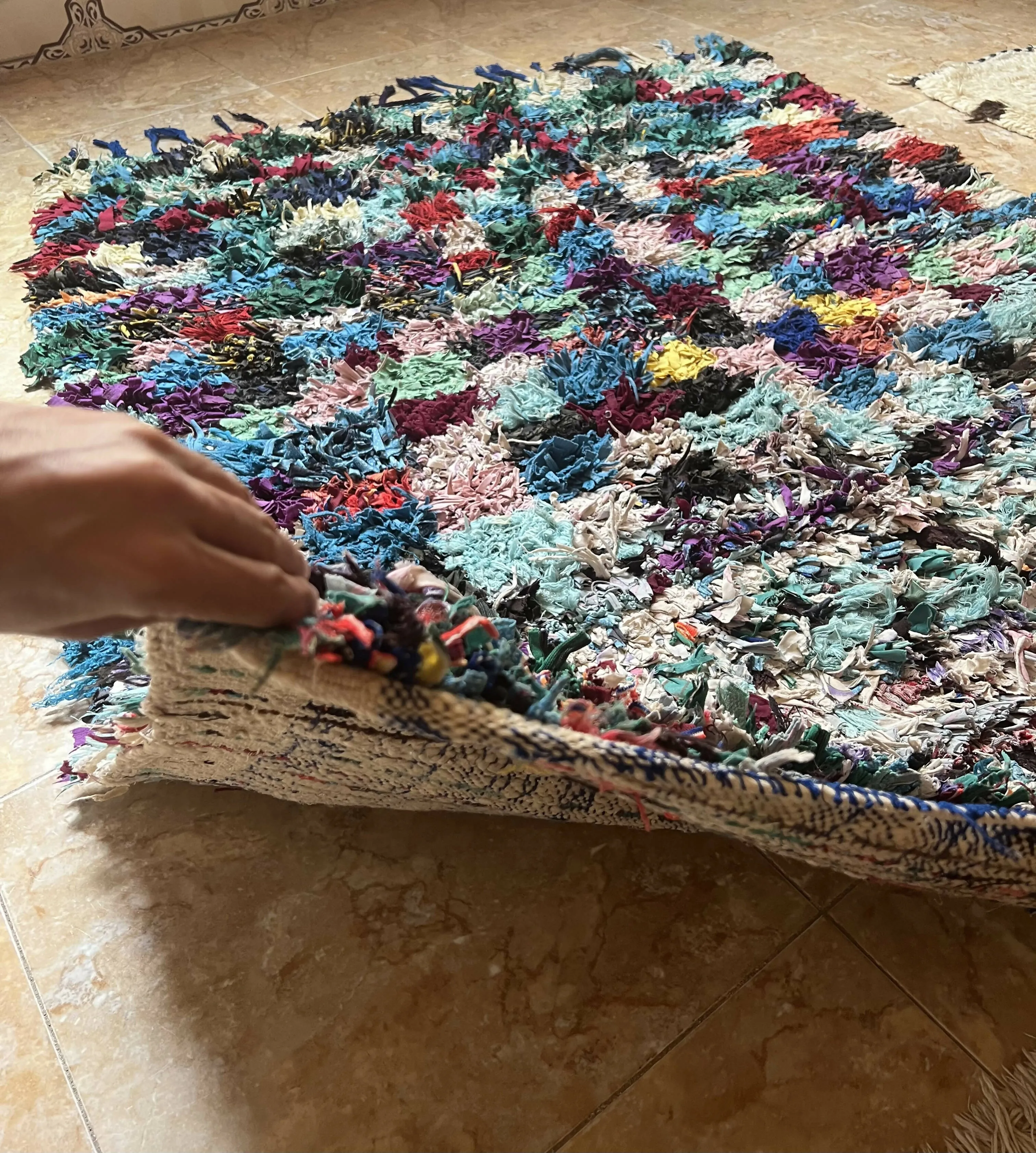 Boucherouite Rug