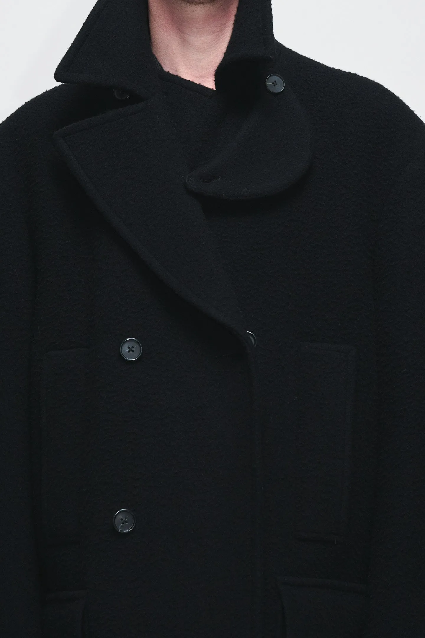 Boxy Pea Coat