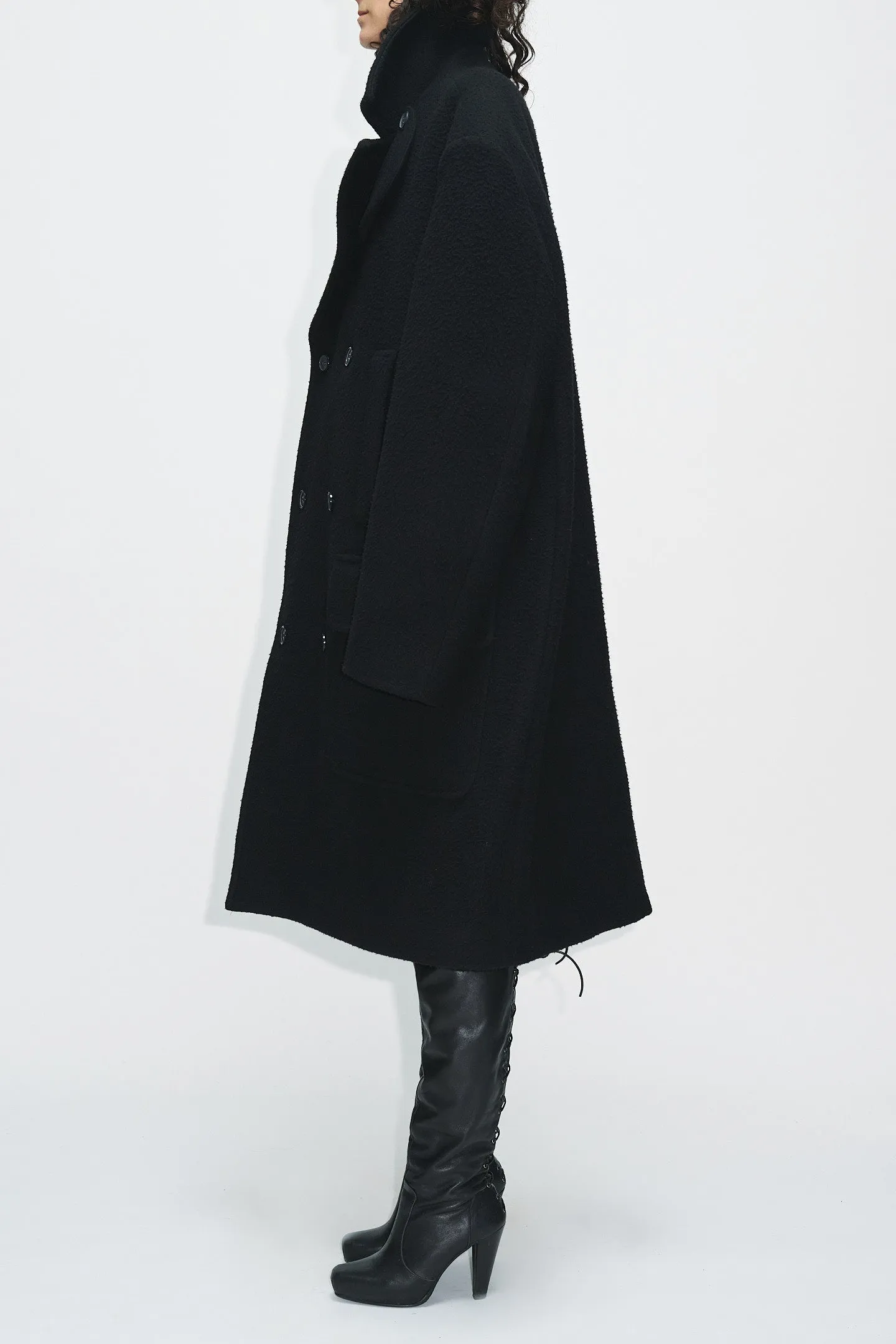 Boxy Pea Coat