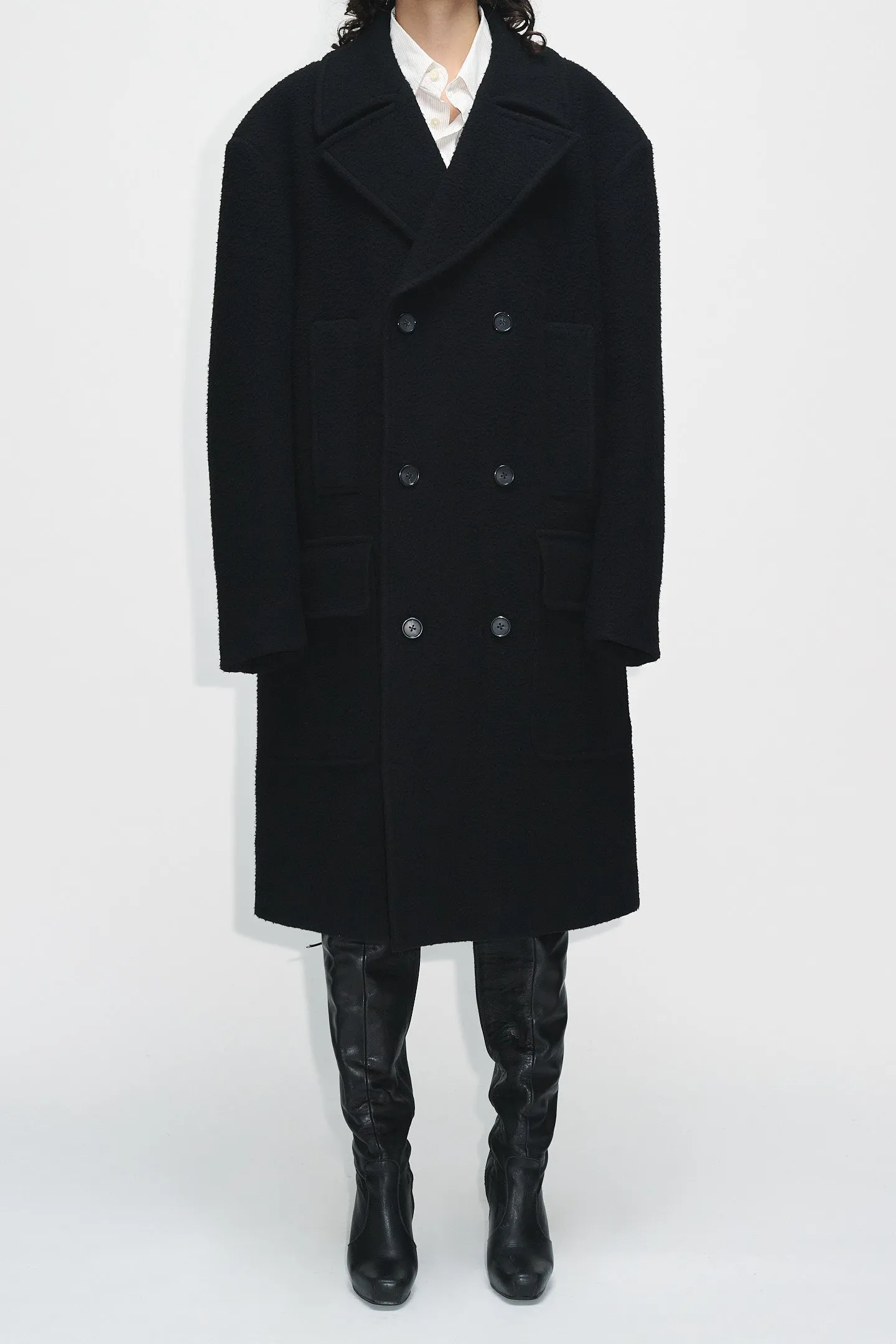 Boxy Pea Coat