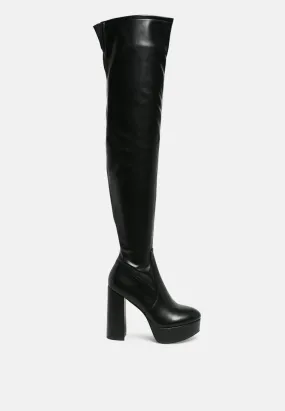 Bubble Over-The-Knee Boot By Ruw