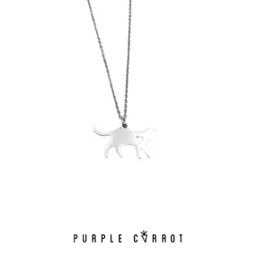 Cat Pendant Necklace