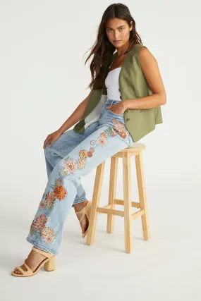 Charlee Wide Leg - Spring Neptune