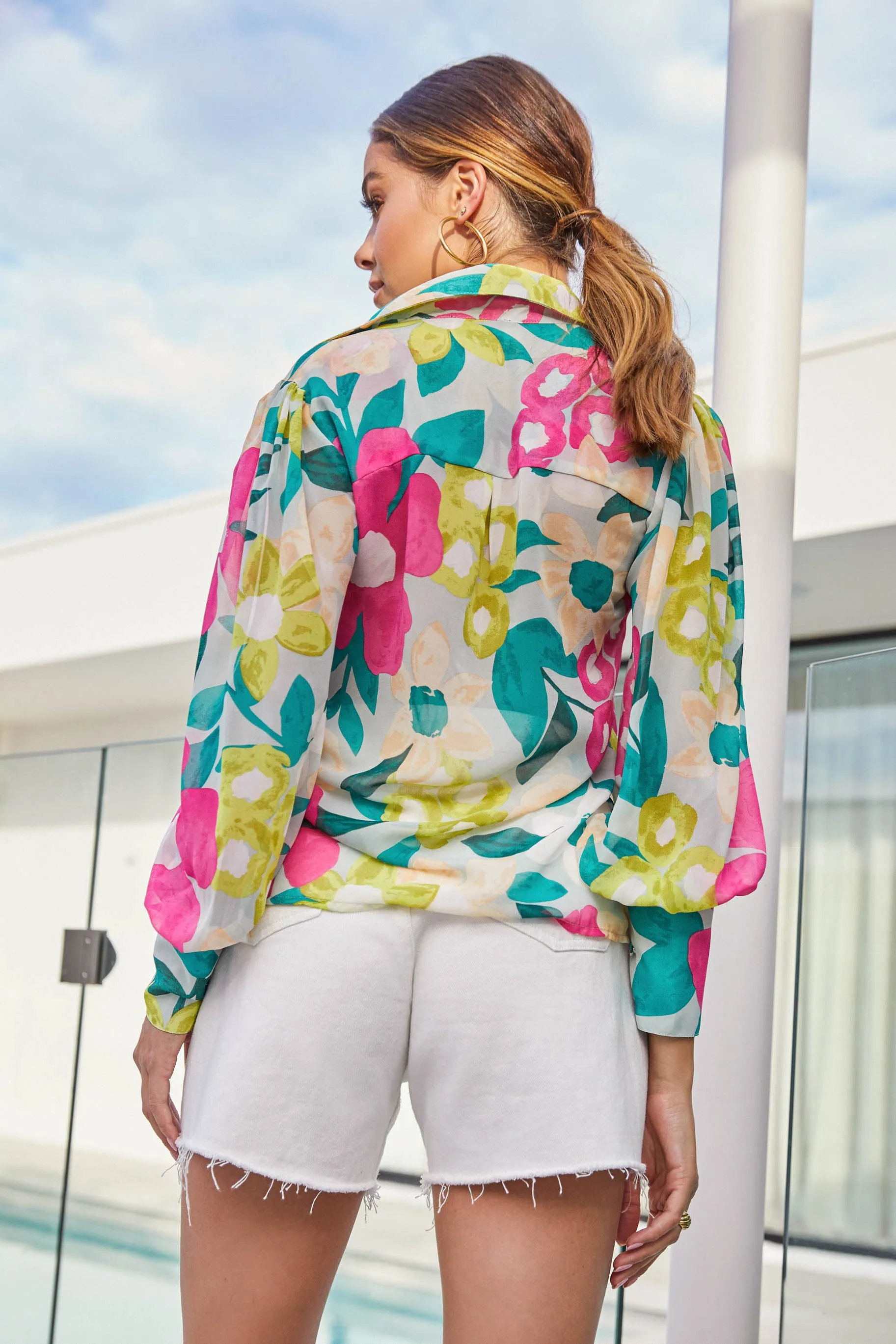 Chi Chi Blouse / Tropical