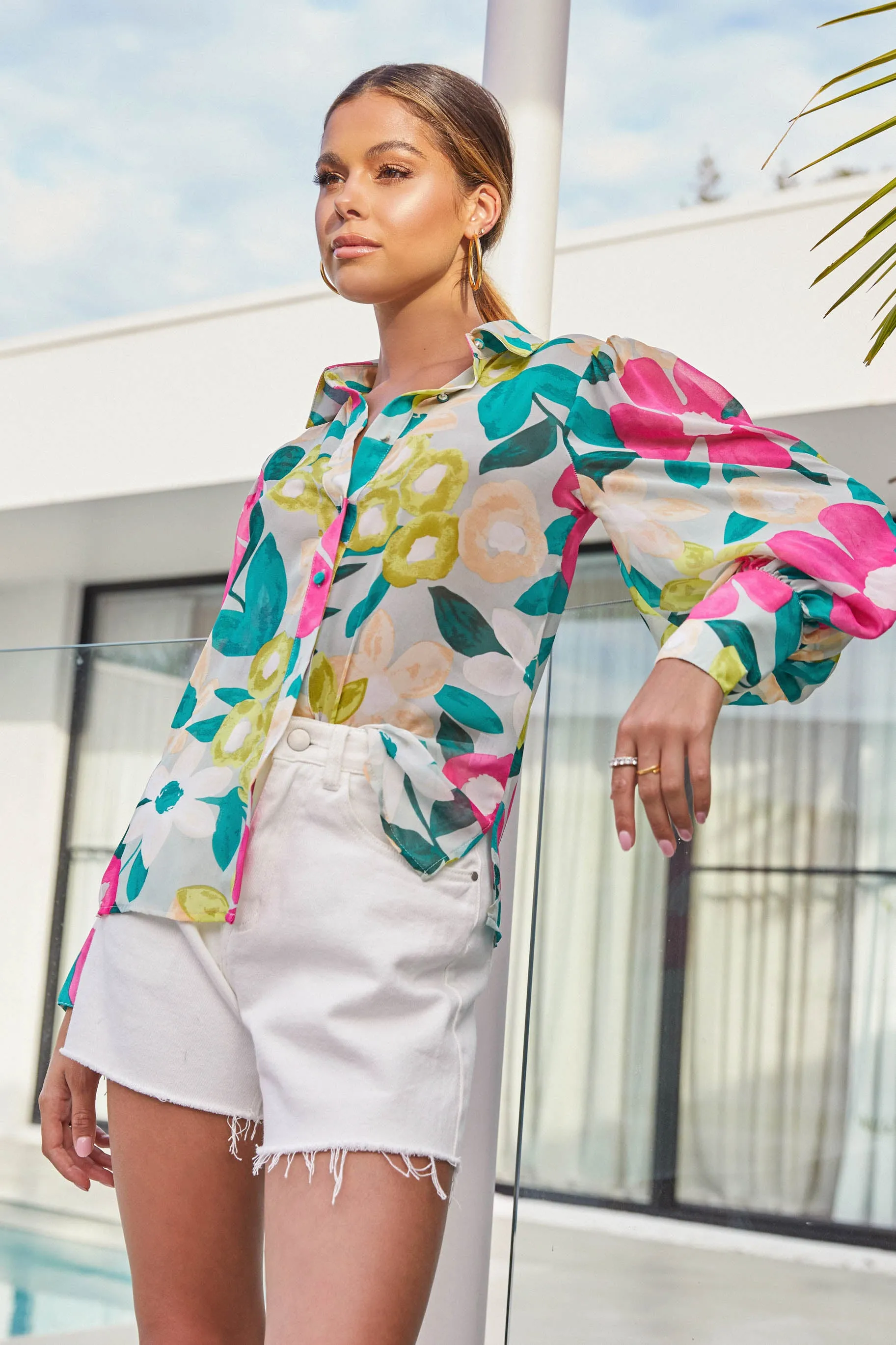 Chi Chi Blouse / Tropical