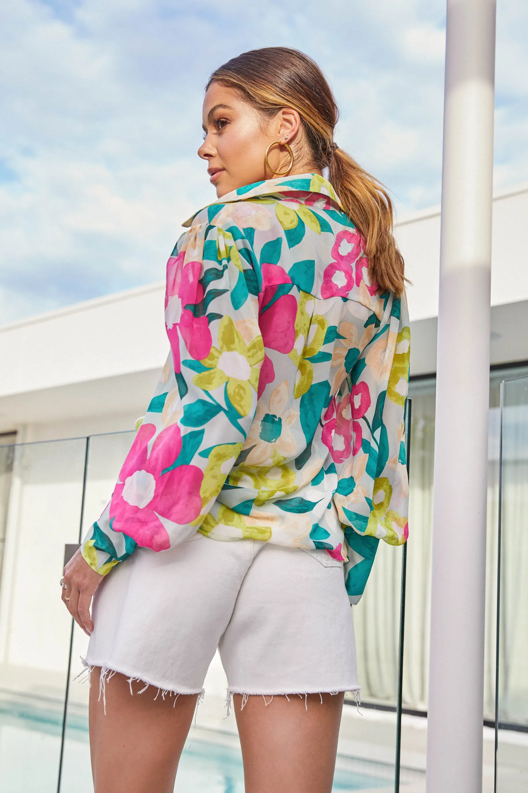 Chi Chi Blouse / Tropical