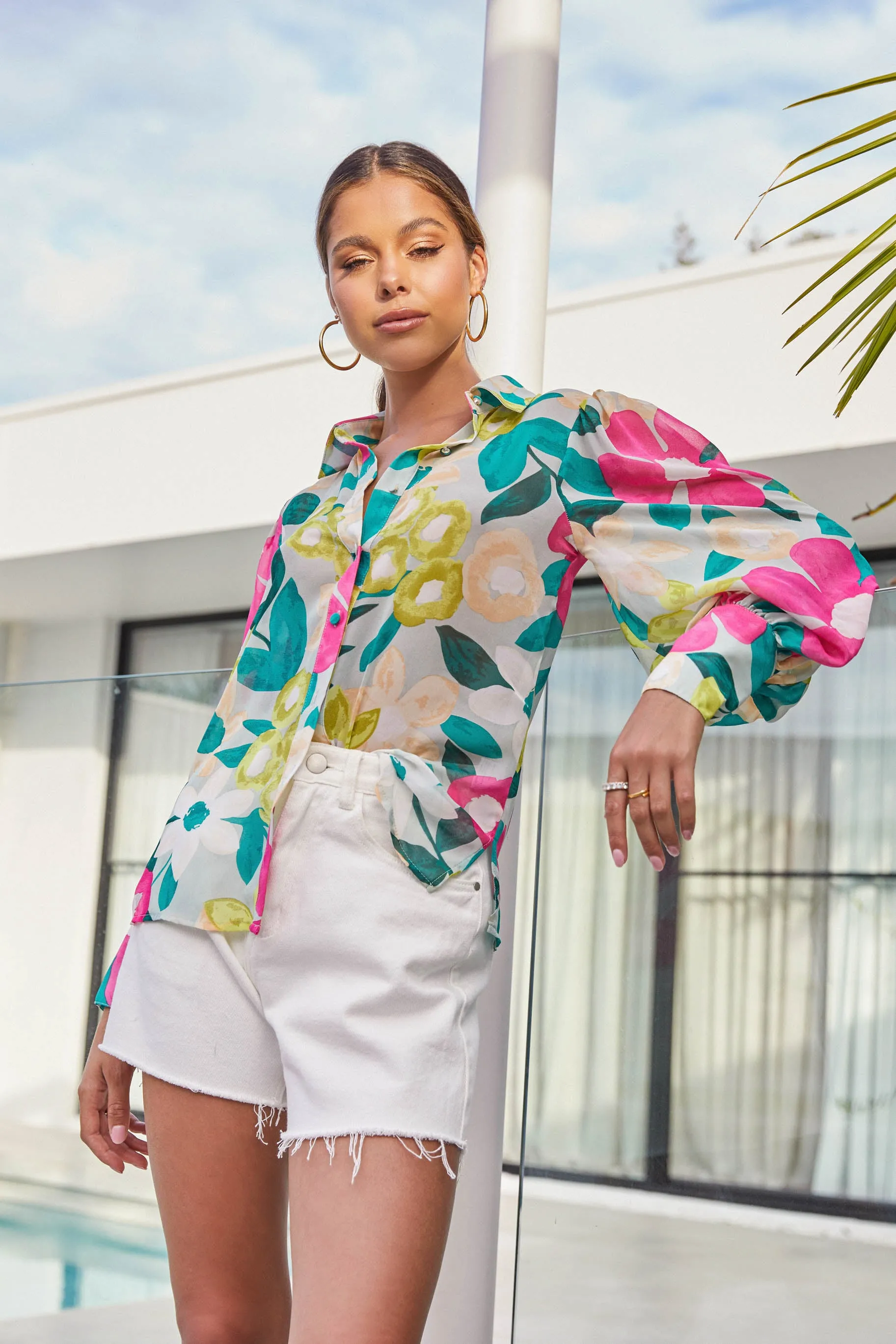 Chi Chi Blouse / Tropical