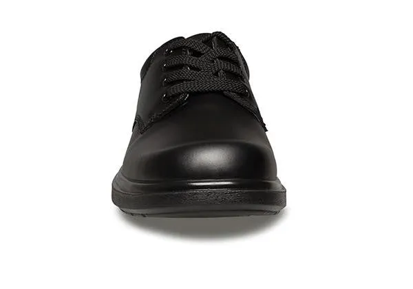 Clarks Daytona Senior Black Leather School Shoes