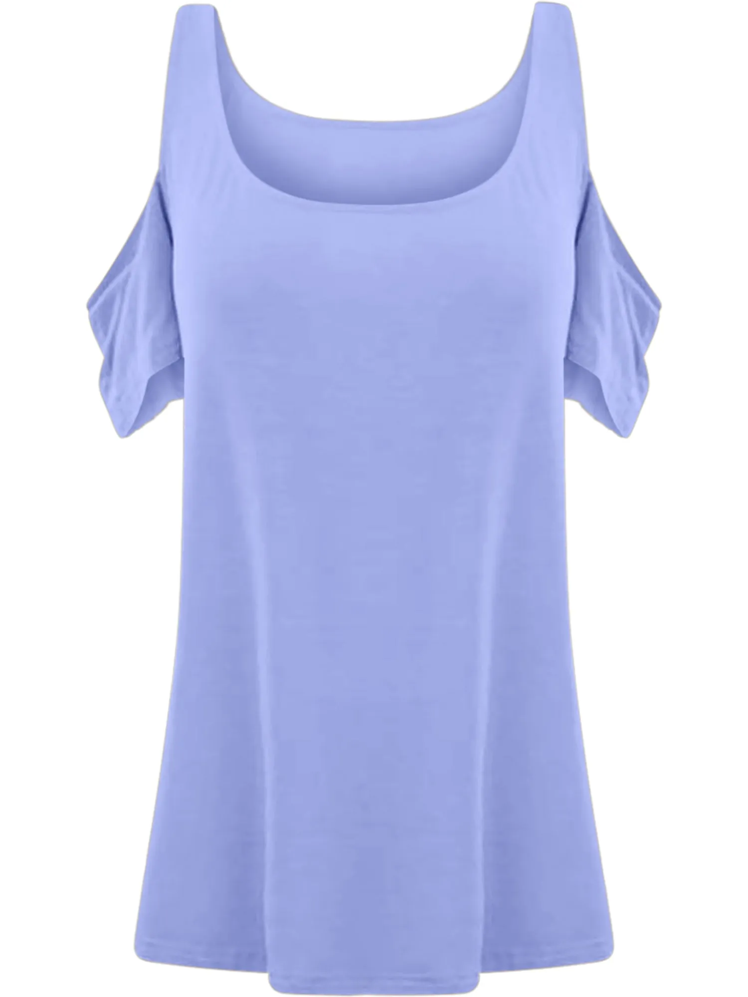 Cold Shoulder Short Sleeve Top