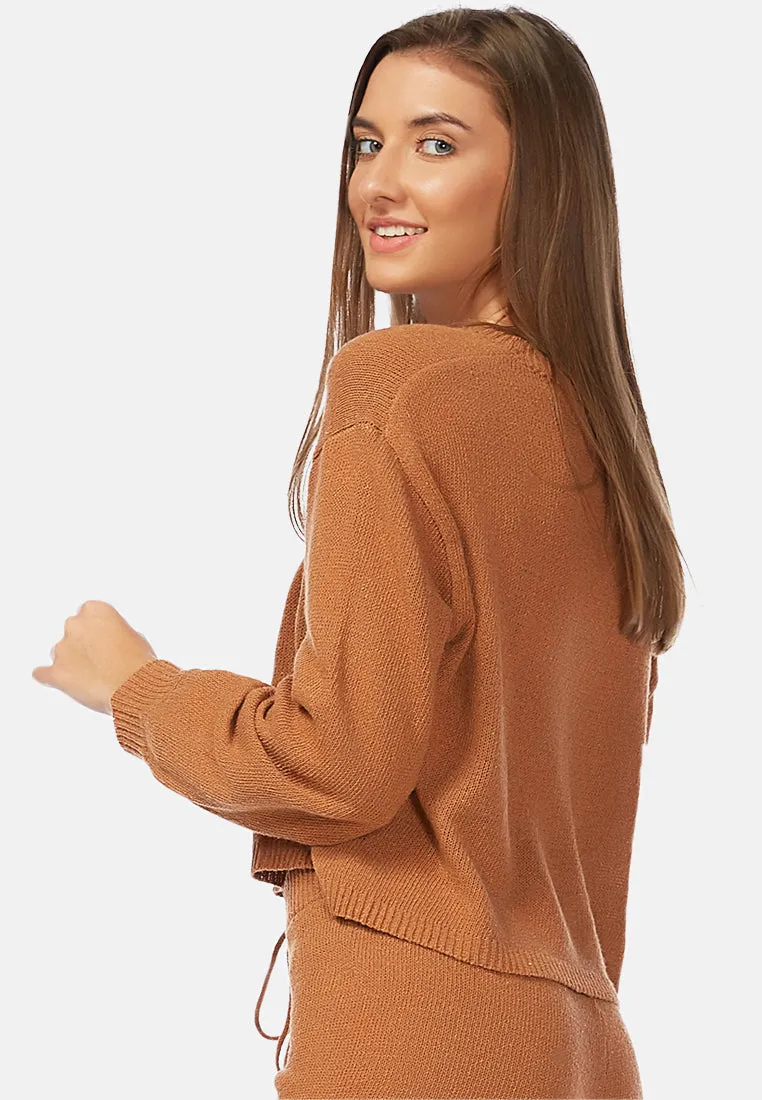 Crew Neck Long Sleeve Pullover