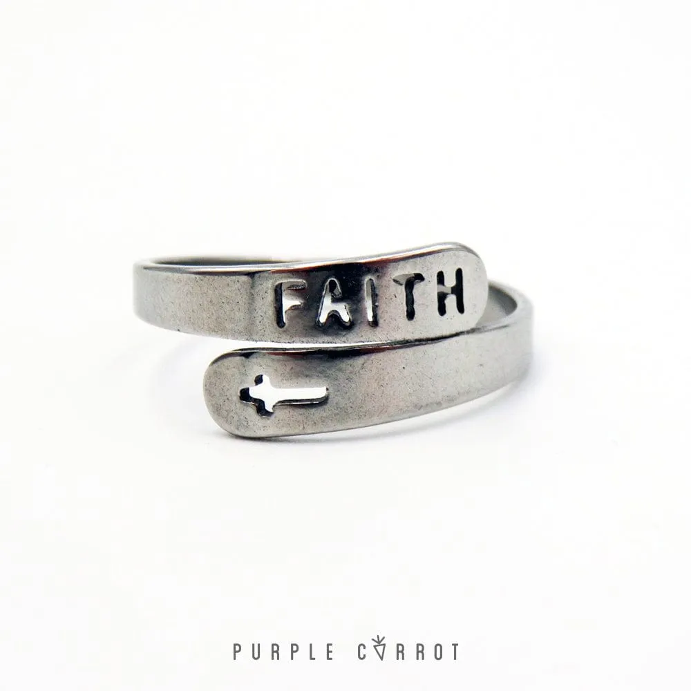 Cross faith ring