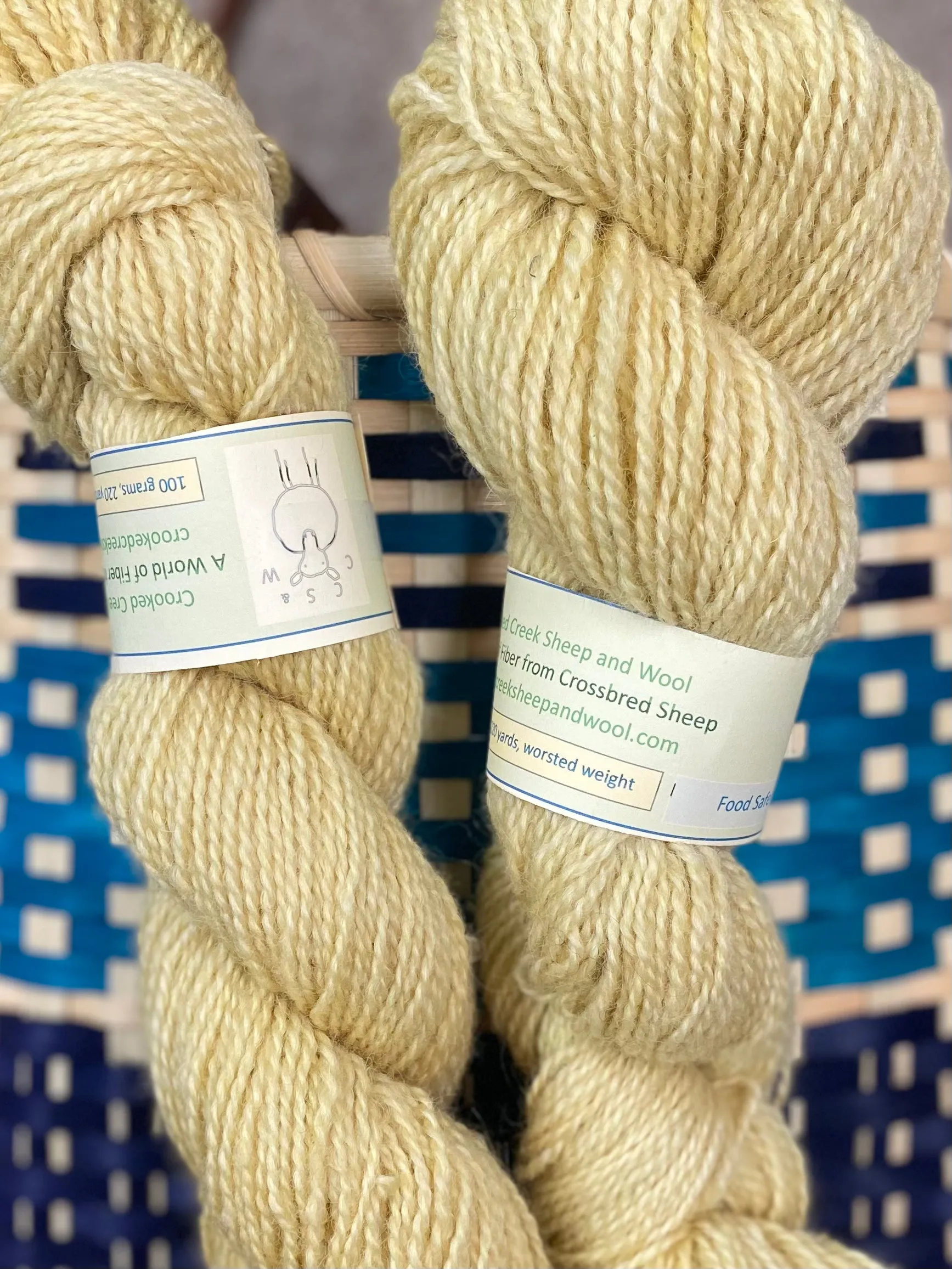 Crossbreed Mill Spun Hand Dyed Yarn -  (NY)
