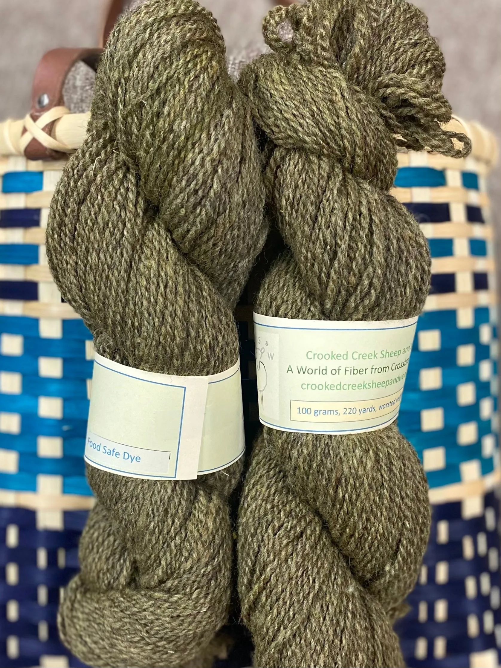 Crossbreed Mill Spun Hand Dyed Yarn -  (NY)