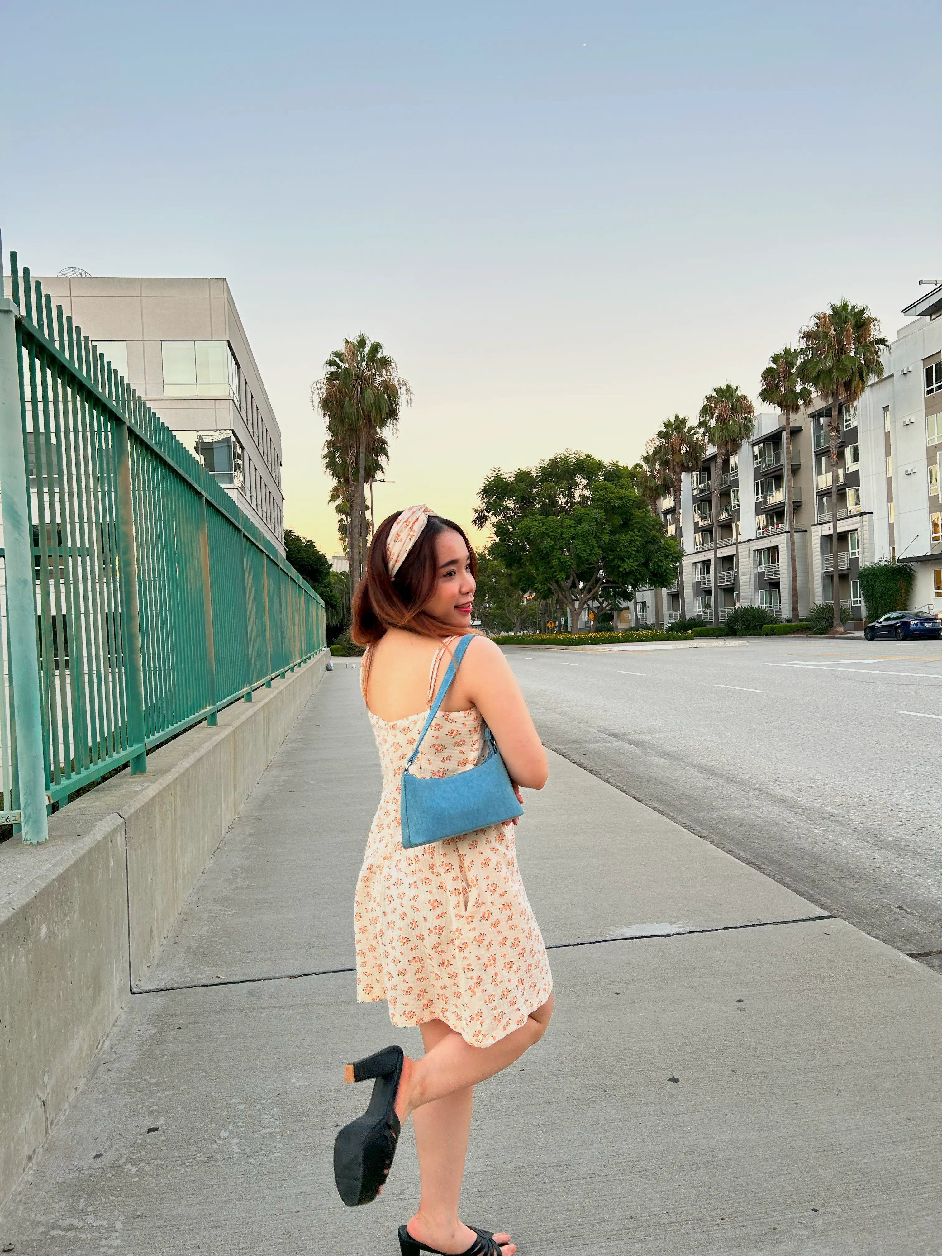 Daisy 100% Cotton Mini Dress