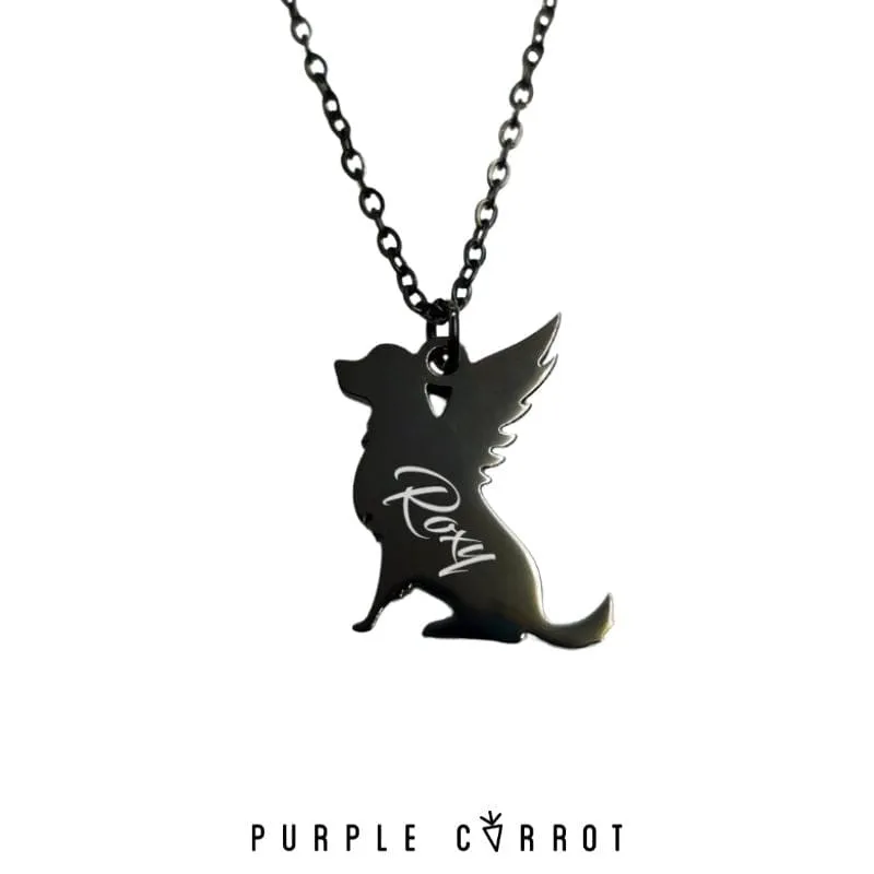 Dog Angel Necklace
