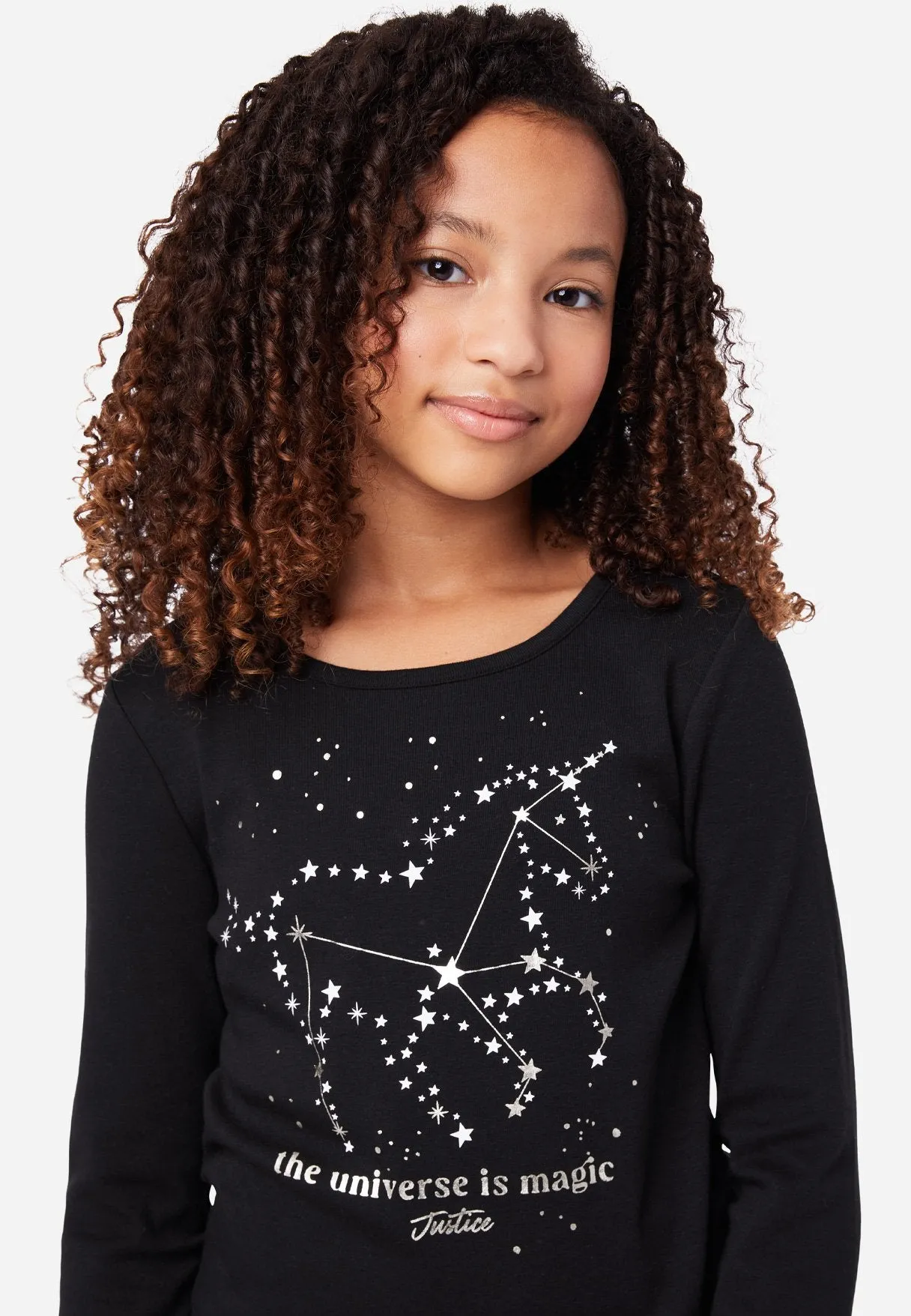 Graphic Scoop Neck Tee