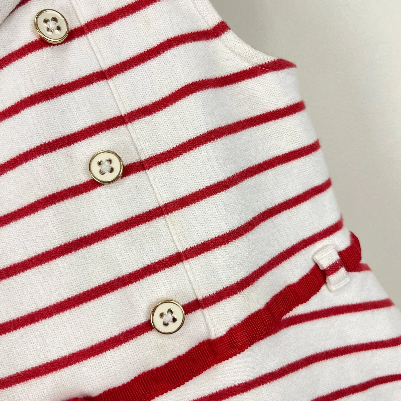 Janie and Jack Stripe Ponte Dress 4T